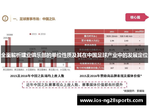 全面解析建业俱乐部的单位性质及其在中国足球产业中的发展定位